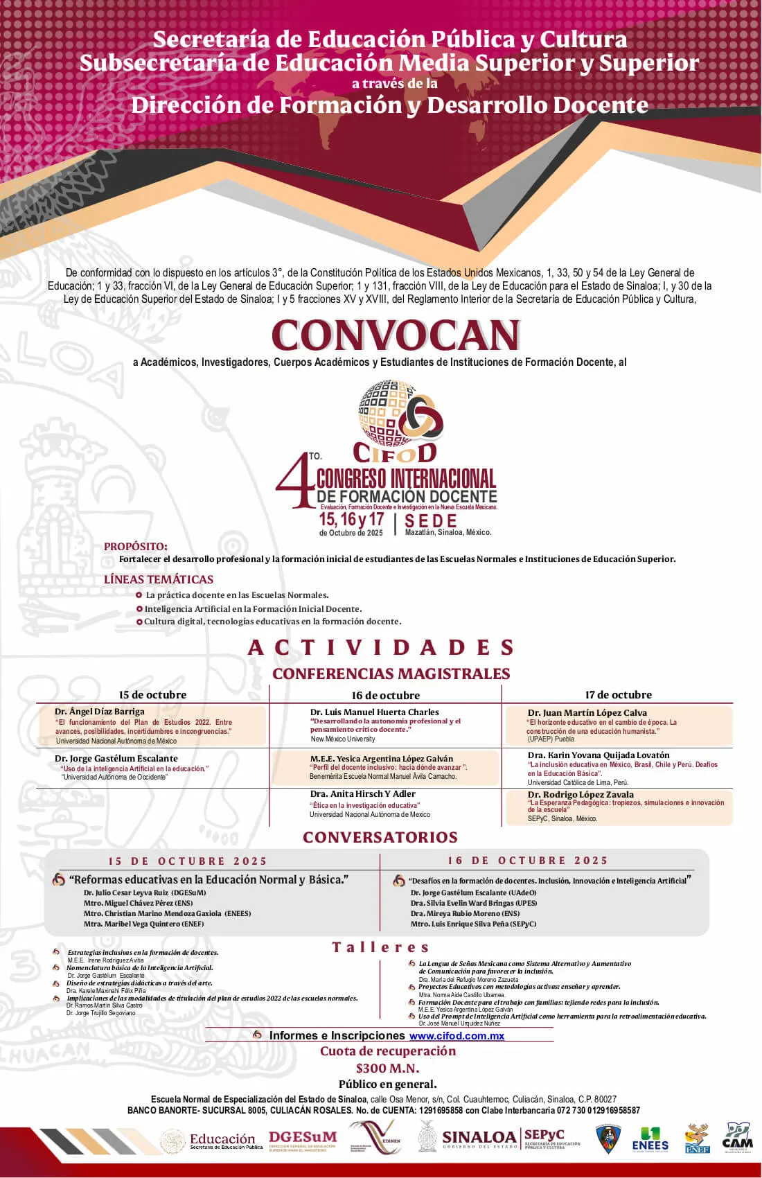 4to Congreso Internacional de Formación Docente